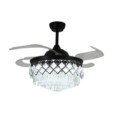 Moderno Venda bem 42 polegadas de alta qualidade Ventilador de teto inteligente Motor DC com luz