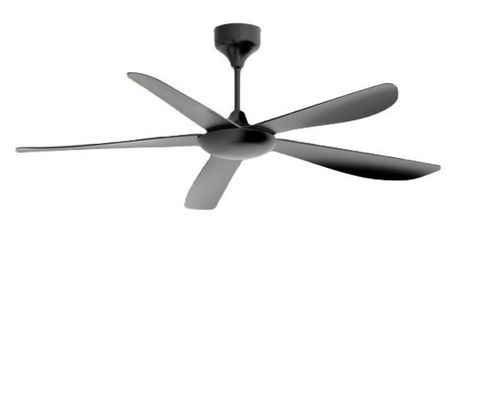 Lâmina de ferro Ventilador de teto de LED moderno 55 polegadas Ventilador de teto com luz