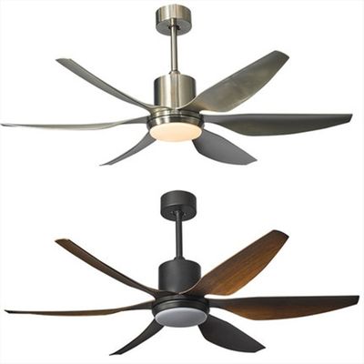 Ventilador de teto de navio de 6 velocidades de 54 polegadas Ventilador de teto de motor DC com 6 lâminas ABS