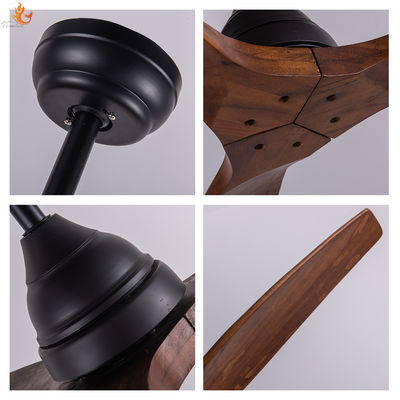 Restaurante American Ceiling Fans Ceiling Fans de madeira sem luzes