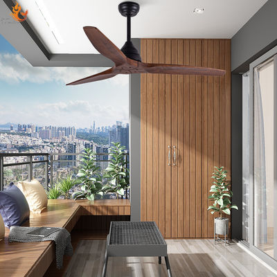 Restaurante American Ceiling Fans Ceiling Fans de madeira sem luzes