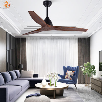 Restaurante American Ceiling Fans Ceiling Fans de madeira sem luzes