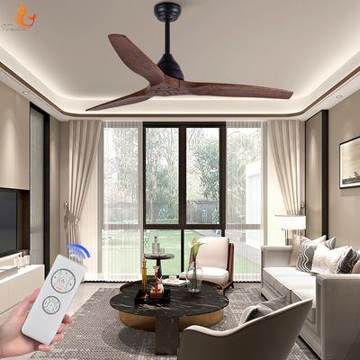Restaurante American Ceiling Fans Ceiling Fans de madeira sem luzes