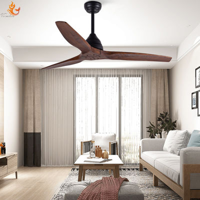 Restaurante American Ceiling Fans Ceiling Fans de madeira sem luzes