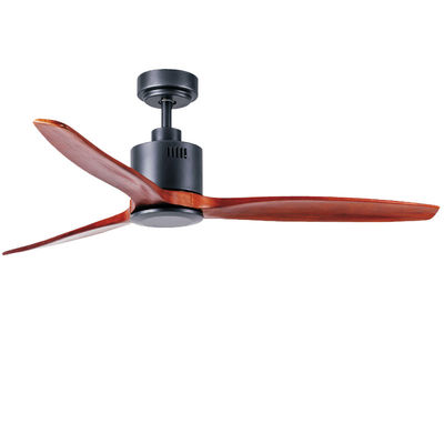 American Hunter 52 Ventilador de teto 3 lâminas ABS Motor DC Preto Marrom
