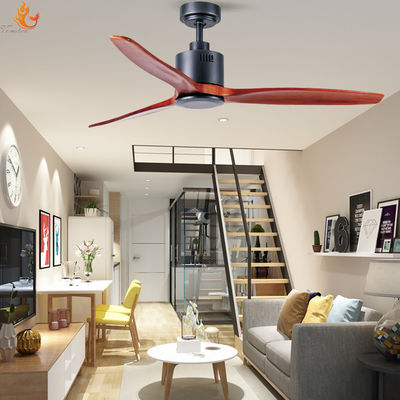 American Hunter 52 Ventilador de teto 3 lâminas ABS Motor DC Preto Marrom