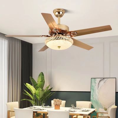52Fans de teto de poupança de energia ABS de cinco lâminas