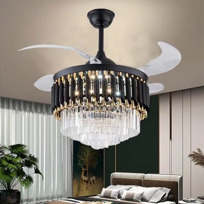 52 polegadas LED 20W Ventilador de teto com motor de corrente contínua com luz