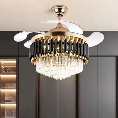 52 polegadas LED 20W Ventilador de teto com motor de corrente contínua com luz