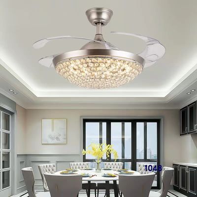 42 polegadas LED 36W Câmbio de cor Ventilador de teto de motor DC moderno com luz