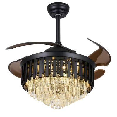 Moderno de 42 polegadas de alta qualidade Ventilador de teto inteligente Motor DC com luz