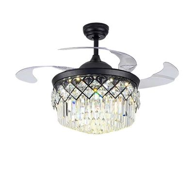 Moderno Venda bem 42 polegadas de alta qualidade Ventilador de teto inteligente Motor DC com luz
