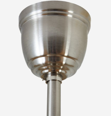 Ventiladores de teto europeus ECO de prata 52in Ventiladores de teto eficientes em termos energéticos
