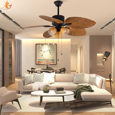 Ventilador de teto de estilo europeu de 52 polegadas