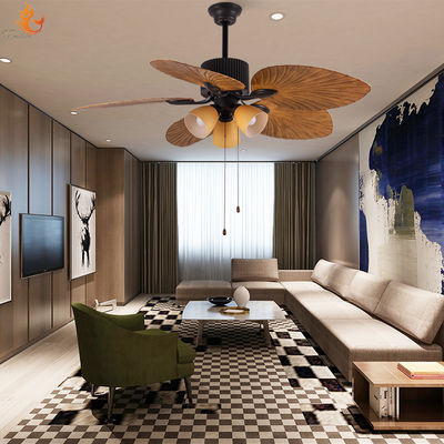 Ventilador de teto de estilo europeu de 52 polegadas