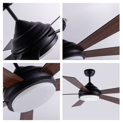 Moderno 52In LED Ventilador de Tecto Americana Ventilador de Tecto DC Motor