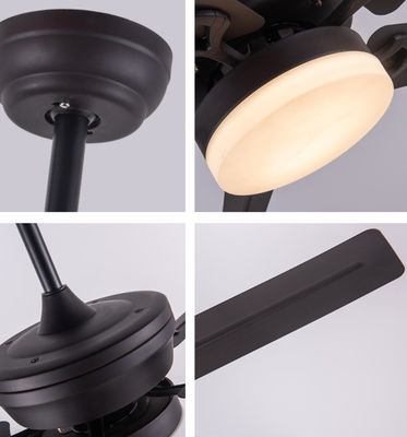 52Ventiladores de teto europeus com luzes ECO