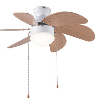 A poupança de energia puxa interruptor ventilador de teto 36 polegadas motor AC para quarto