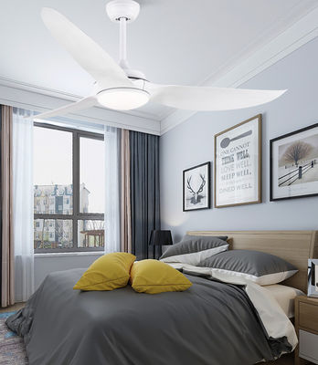 ABS remoto ventilador de teto LED moderno 58 polegadas três lâminas