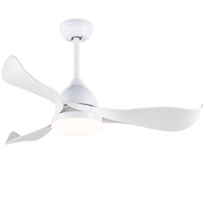 Ventilador de teto de banheiro com luz e lâminas ABS