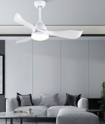 Ventilador de teto de banheiro com luz e lâminas ABS