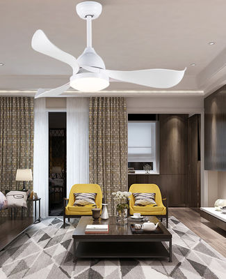 Ventilador de teto de banheiro com luz e lâminas ABS