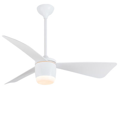 3 lâminas de ABS DC Ventilador de teto 52 polegadas com leve Americana Ventilador de teto