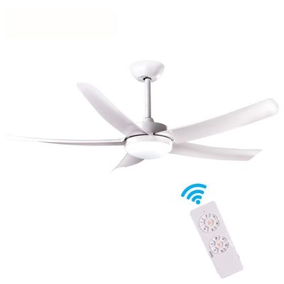 Ventilador de teto americano de 3 cores Decorativo Ventilador de 52 polegadas com luz