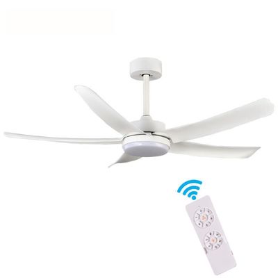 Ventilador de teto americano de 3 cores Decorativo Ventilador de 52 polegadas com luz