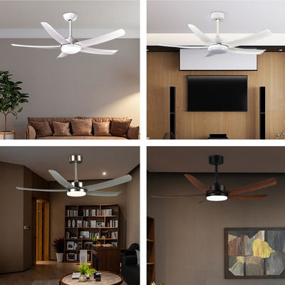 Ventilador de teto americano de 3 cores Decorativo Ventilador de 52 polegadas com luz