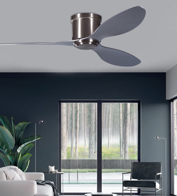 Economia de energia 52 polegadas silencioso ventilador de teto controle remoto para quarto