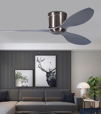 Economia de energia 52 polegadas silencioso ventilador de teto controle remoto para quarto
