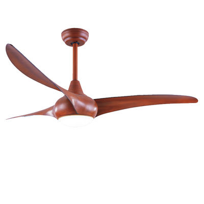 Ventilador de teto de LED moderno de cor variável de 52 polegadas