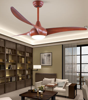 Ventilador de teto de LED moderno de cor variável de 52 polegadas