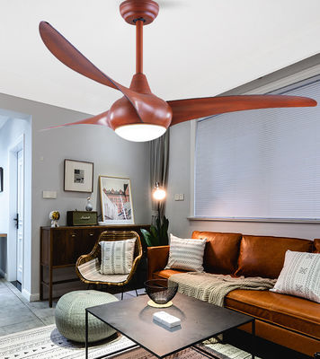 Ventilador de teto de LED moderno de cor variável de 52 polegadas