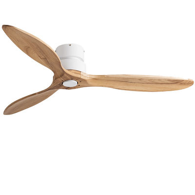 Ventilador de teto suspenso moderno com lâmina de luz 3 Flush Mount Ventilador de teto