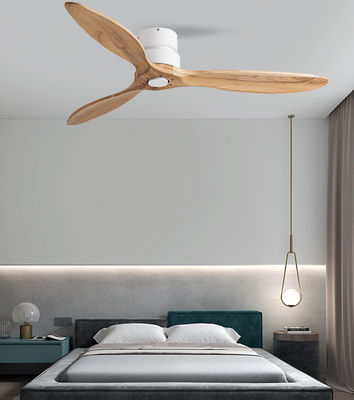 Ventilador de teto suspenso moderno com lâmina de luz 3 Flush Mount Ventilador de teto
