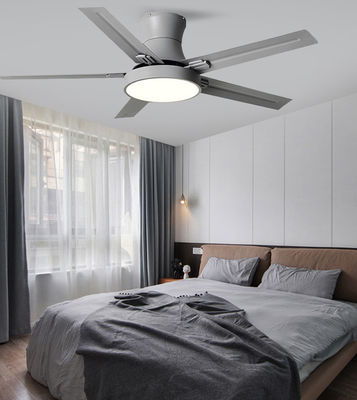 Lâmina ABS 52 polegadas ventilador de teto com ventilador de sala de estar moderno remoto