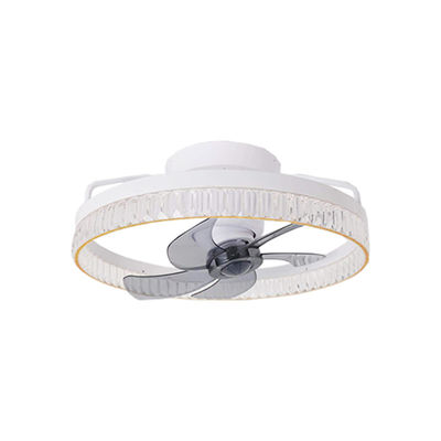 Ventilador de teto suspenso remoto com luz 42 Ventilador de teto sem lâmina Lustreiro