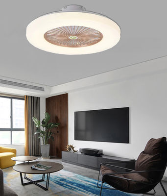 Ventilador de teto pendente branco com luz