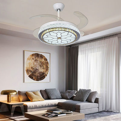 Ventilador de teto com lâminas reversíveis sem lâmina 3 ABS Blades Ventilador com lâminas dobráveis