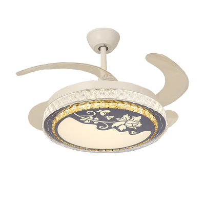 Ventilador de teto dobrável Smart 42 com lâminas ABS leves Ventilador de lâmina dobrável