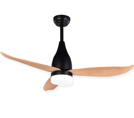 Ventiladores de teto europeus orientais com luzes 44In modernos 3 Blade Ventilador de teto