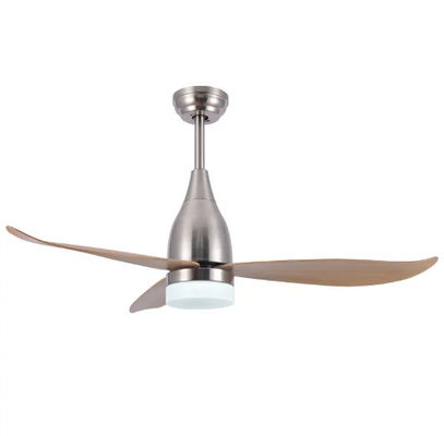 Ventiladores de teto europeus orientais com luzes 44In modernos 3 Blade Ventilador de teto